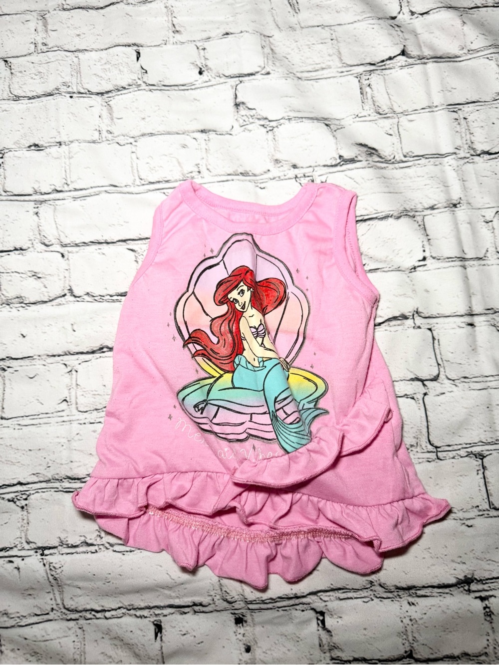 Disney. Little mermaid top. Size 3T